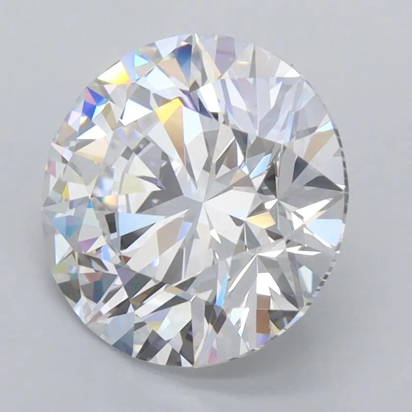 2.95ct Round Lab Grown Diamond (Colour D, Clarity FL, Cut ID, IGI Certified)