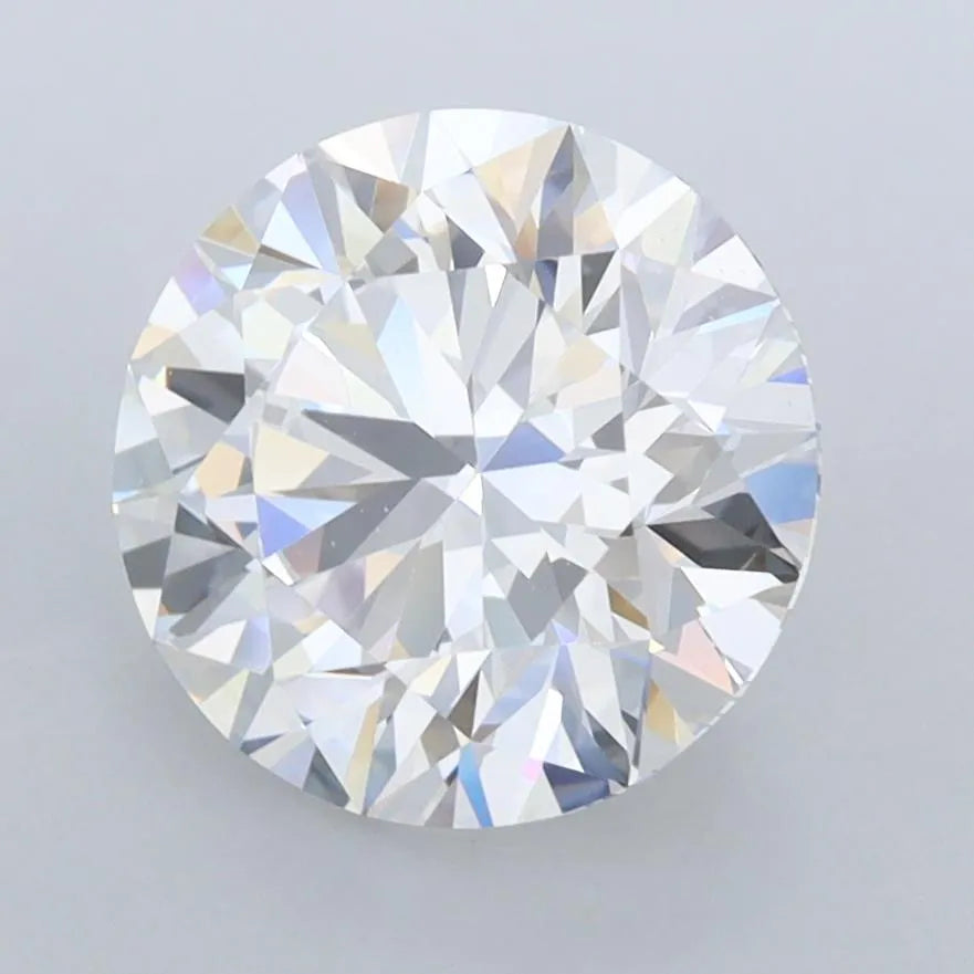 2.95ct Round Lab Grown Diamond (Colour D, Clarity FL, Cut ID, IGI Certified)