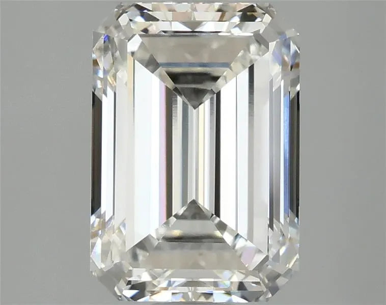 2.96ct Emerald Lab Grown Diamond (Colour F, Clarity VVS2, IGI Certified)