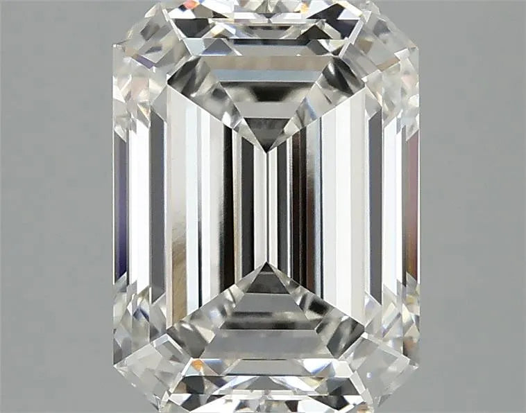 2.96ct Emerald Lab Grown Diamond (Colour G, Clarity VVS2, IGI Certified)