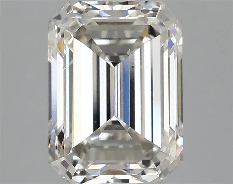 2.96ct Emerald Lab Grown Diamond (Colour H, Clarity VS2, IGI Certified)