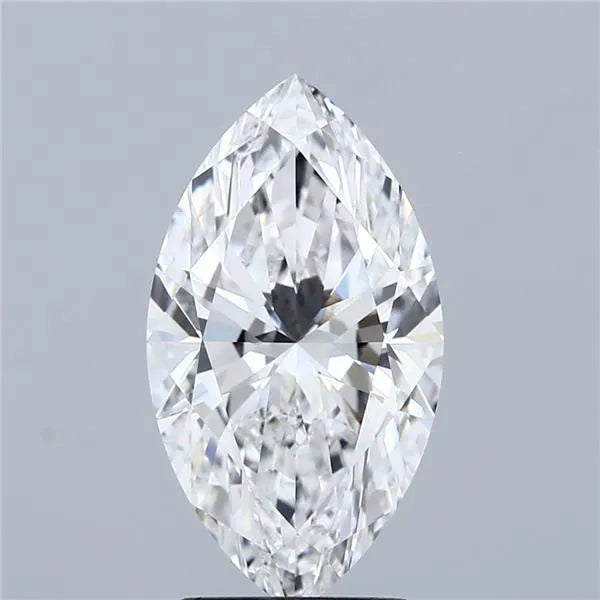 2.96ct Marquise Lab Grown Diamond (Colour D, Clarity VVS1, IGI Certified)