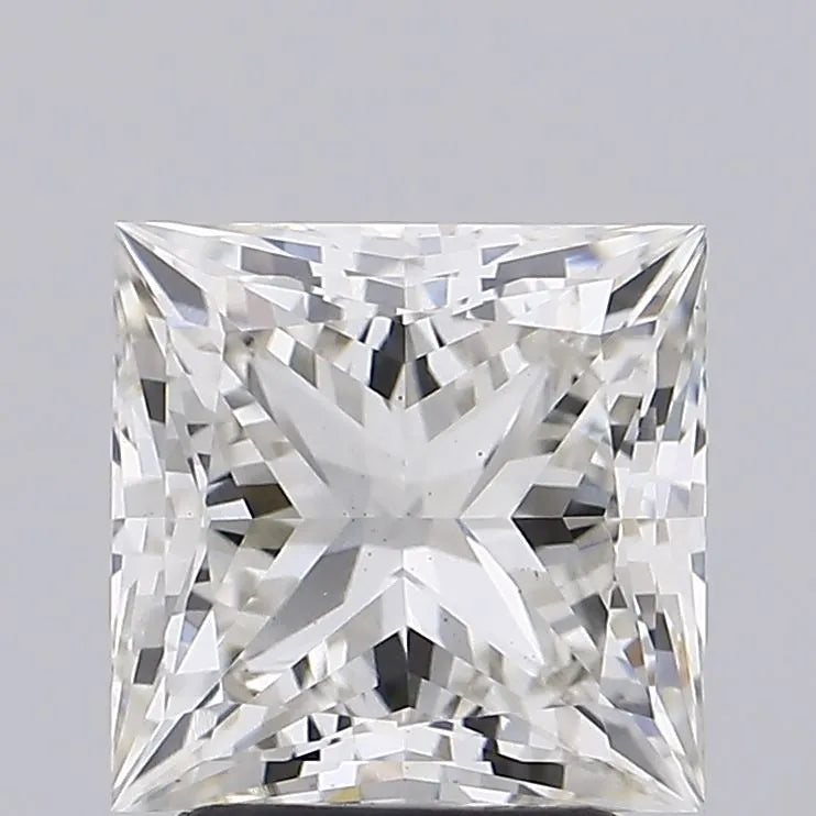 2.96ct Princess Lab Grown Diamond (Colour I, Clarity VS1, IGI Certified)