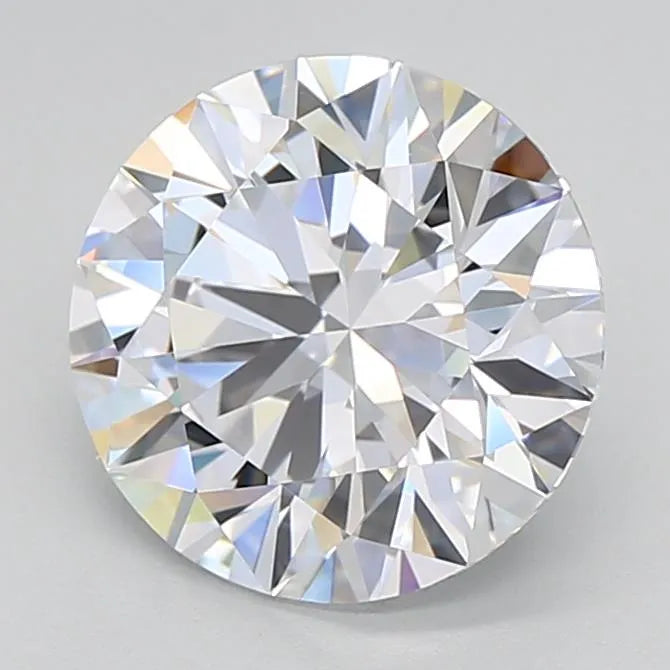 2.96ct Round Lab Grown Diamond (Colour D, Clarity VVS1, Cut EX, GIA Certified)