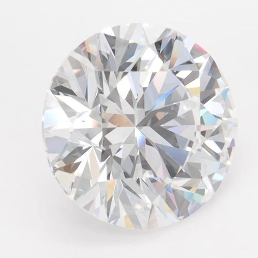 2.96ct Round Lab Grown Diamond (Colour D, Clarity VVS1, Cut ID, IGI Certified)