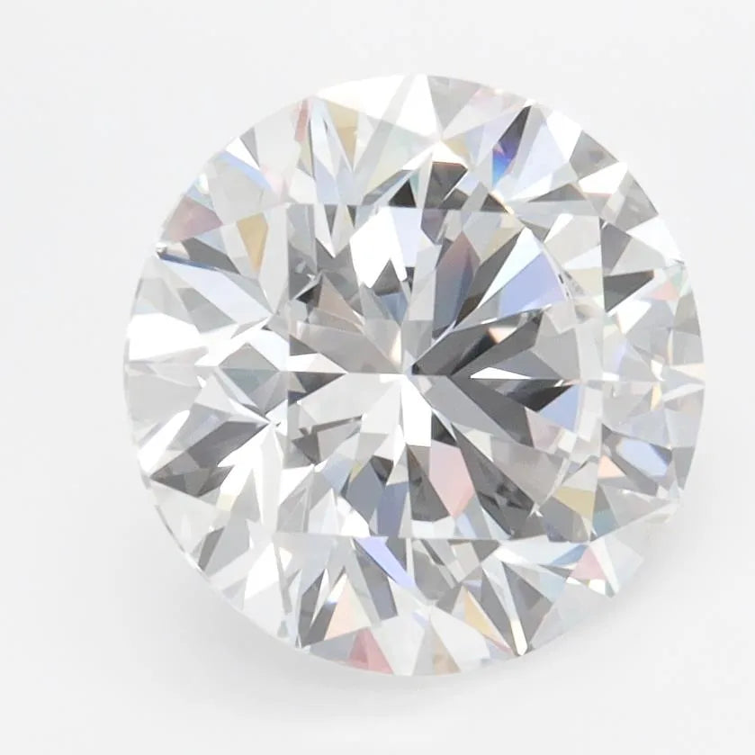 2.96ct Round Lab Grown Diamond (Colour D, Clarity VVS1, Cut ID, IGI Certified)
