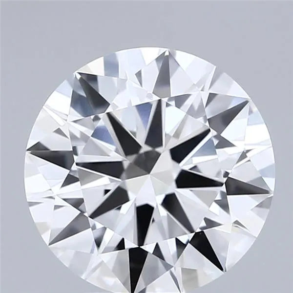 2.96ct Round Lab Grown Diamond (Colour E, Clarity VVS1, Cut EX, IGI Certified)