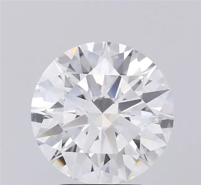 2.96ct Round Lab Grown Diamond (Colour E, Clarity VVS2, Cut ID, IGI Certified)