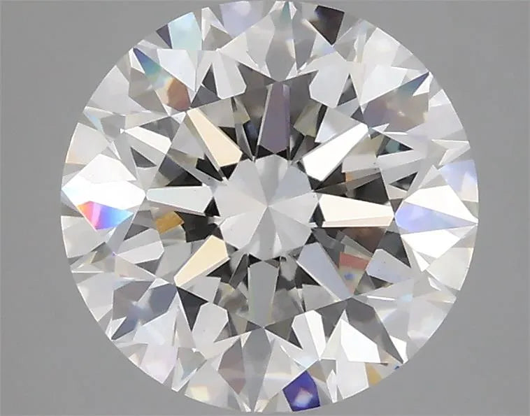 2.96ct Round Lab Grown Diamond (Colour G, Clarity VVS2, Cut EX, IGI Certified)