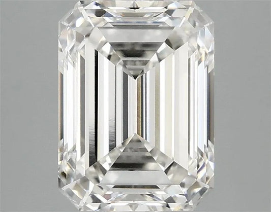 2.97ct Emerald Lab Grown Diamond (Colour F, Clarity VVS1, IGI Certified)
