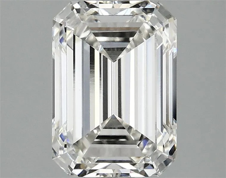2.97ct Emerald Lab Grown Diamond (Colour G, Clarity VVS2, IGI Certified)