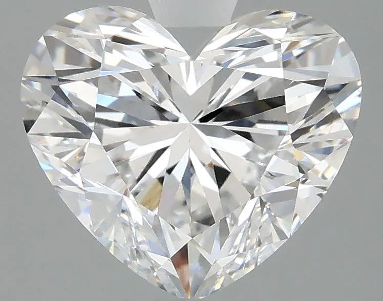 2.97ct Heart Lab Grown Diamond (Colour D, Clarity VVS2, IGI Certified)