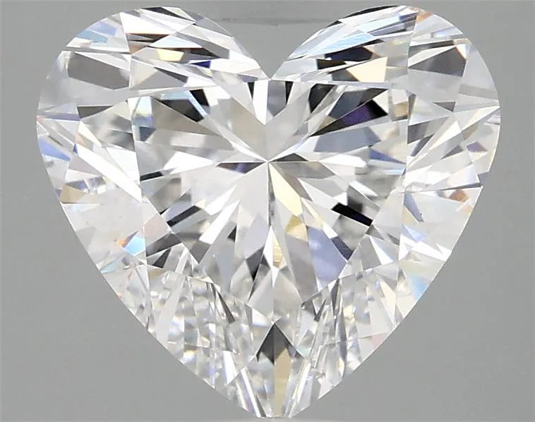 2.97ct Heart Lab Grown Diamond (Colour E, Clarity VVS2, IGI Certified)