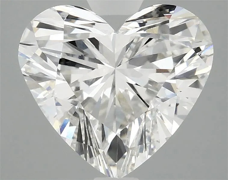 2.97ct Heart Lab Grown Diamond (Colour F, Clarity VVS2, IGI Certified)