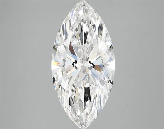 2.97ct Marquise Lab Grown Diamond (Colour E, Clarity VVS2, IGI Certified)