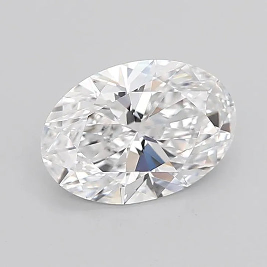 2.97ct Oval Lab Grown Diamond (Colour D, Clarity IF, Cut EX, IGI Certified)