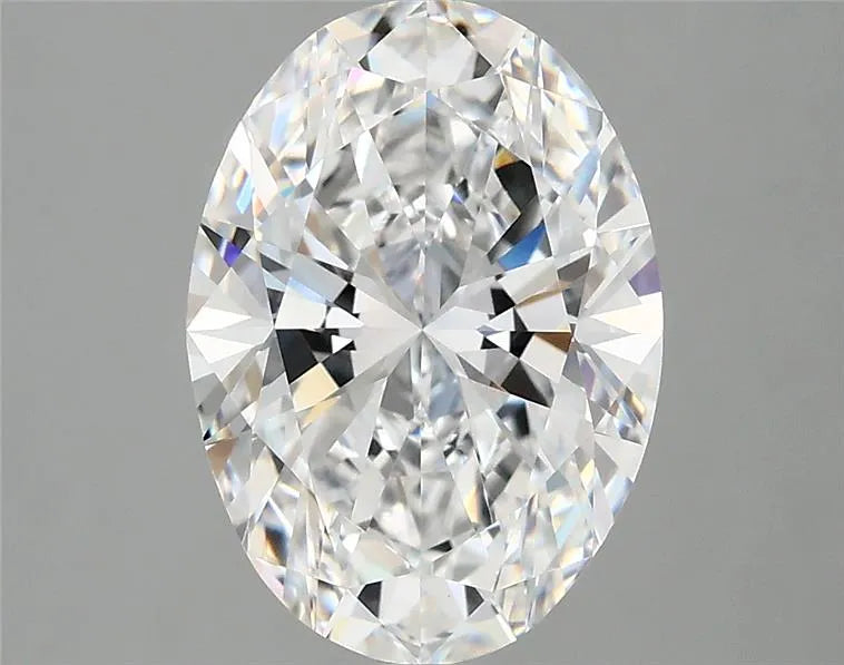 2.97ct Oval Lab Grown Diamond (Colour D, Clarity VVS2, IGI Certified)