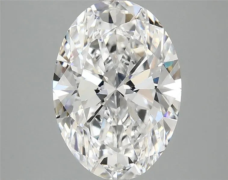 2.97ct Oval Lab Grown Diamond (Colour D, Clarity VVS2, IGI Certified)