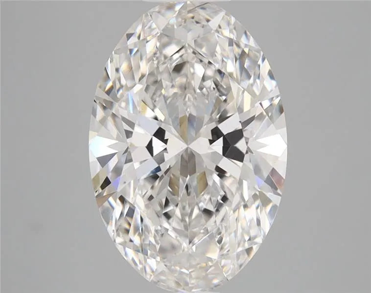 2.97ct Oval Lab Grown Diamond (Colour E, Clarity VS1, IGI Certified)
