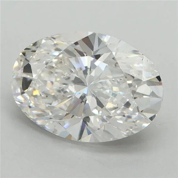 2.97ct Oval Lab Grown Diamond (Colour E, Clarity VS2, Cut GD, Uncertified)