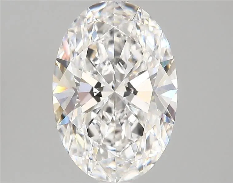 2.97ct Oval Lab Grown Diamond (Colour E, Clarity VVS1, IGI Certified)