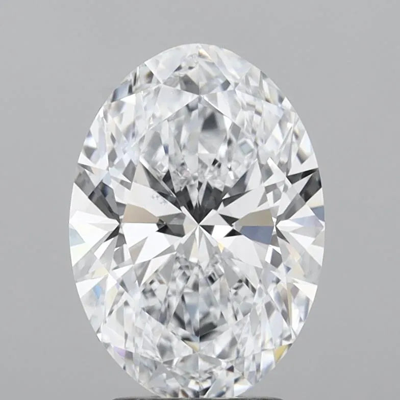 2.97ct Oval Lab Grown Diamond (Colour E, Clarity VVS1, IGI Certified)