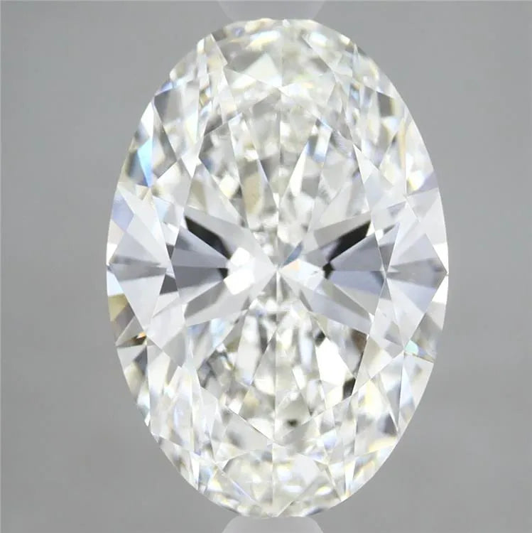 2.97ct Oval Lab Grown Diamond (Colour F, Clarity VVS2, IGI Certified)