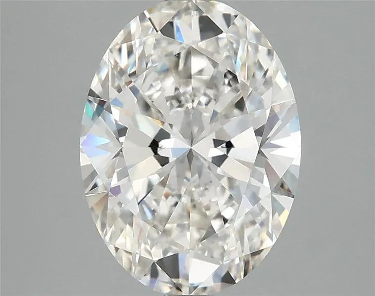 2.97ct Oval Lab Grown Diamond (Colour F, Clarity VVS2, IGI Certified)