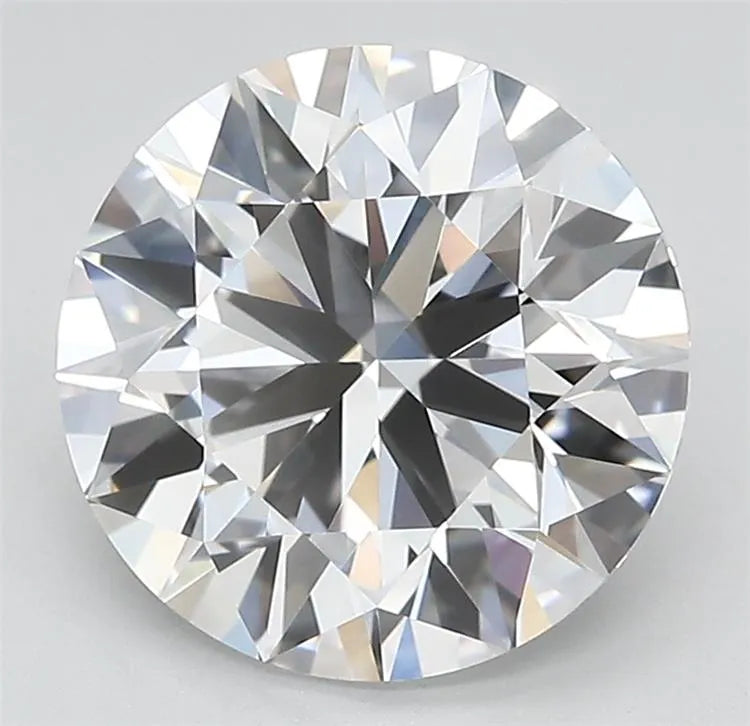 2.97ct Round Lab Grown Diamond (Colour D, Clarity IF, Cut ID, IGI Certified)