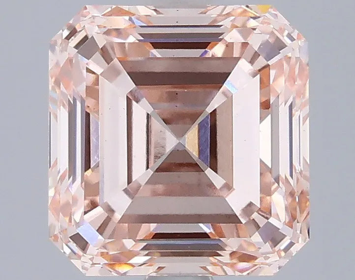 2.98ct Asscher Lab Grown Diamond (Colour Fancy Intense Pink, Clarity VS2, IGI Certified)