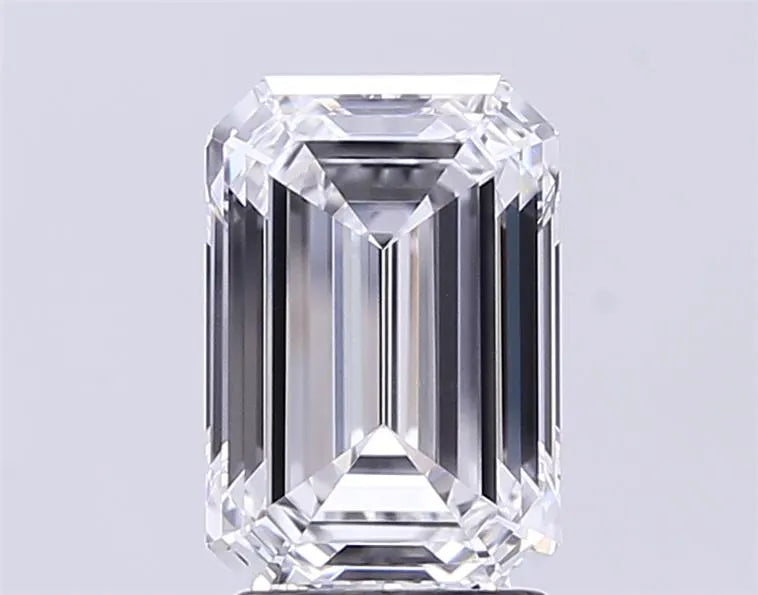 2.98ct Emerald Lab Grown Diamond (Colour D, Clarity VVS1, GIA Certified)
