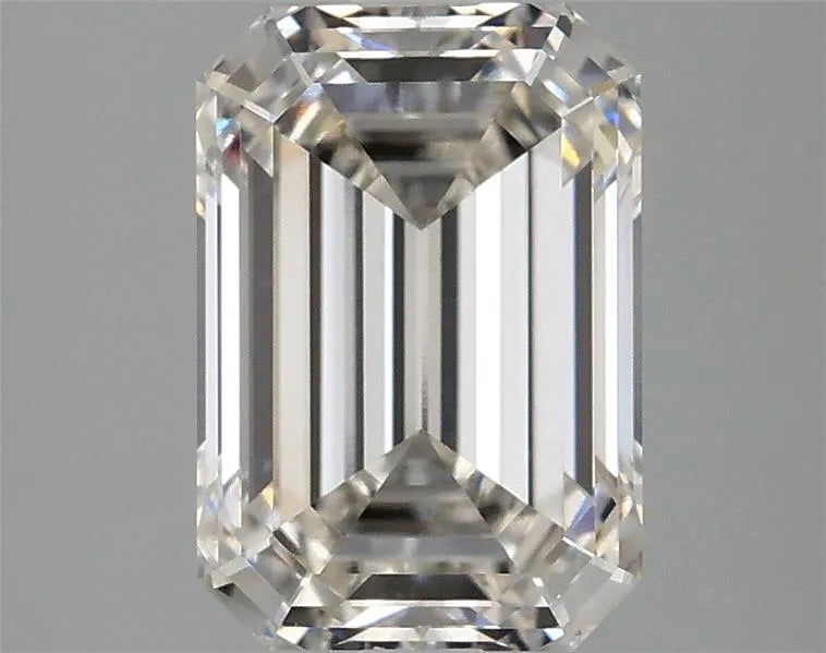 2.98ct Emerald Lab Grown Diamond (Colour G, Clarity VVS2, IGI Certified)