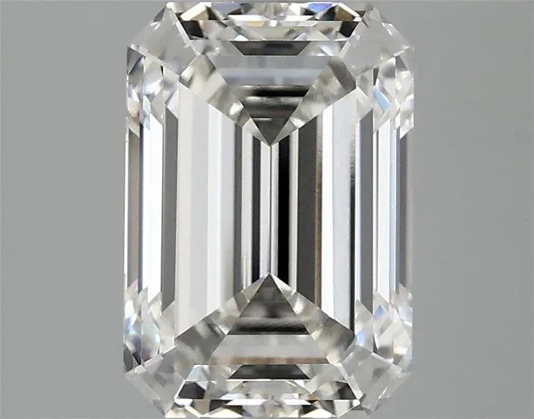 2.98ct Emerald Lab Grown Diamond (Colour G, Clarity VVS2, IGI Certified)