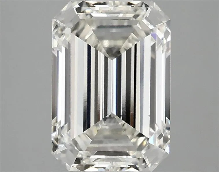 2.98ct Emerald Lab Grown Diamond (Colour H, Clarity VS2, IGI Certified)
