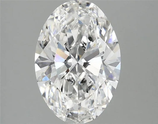 2.98ct Oval Lab Grown Diamond (Colour E, Clarity VS1, IGI Certified)