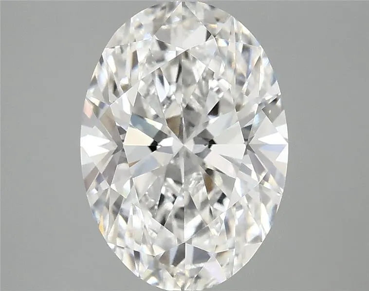 2.98ct Oval Lab Grown Diamond (Colour E, Clarity VVS2, IGI Certified)