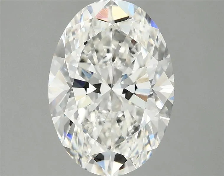 2.98ct Oval Lab Grown Diamond (Colour G, Clarity VVS2, IGI Certified)