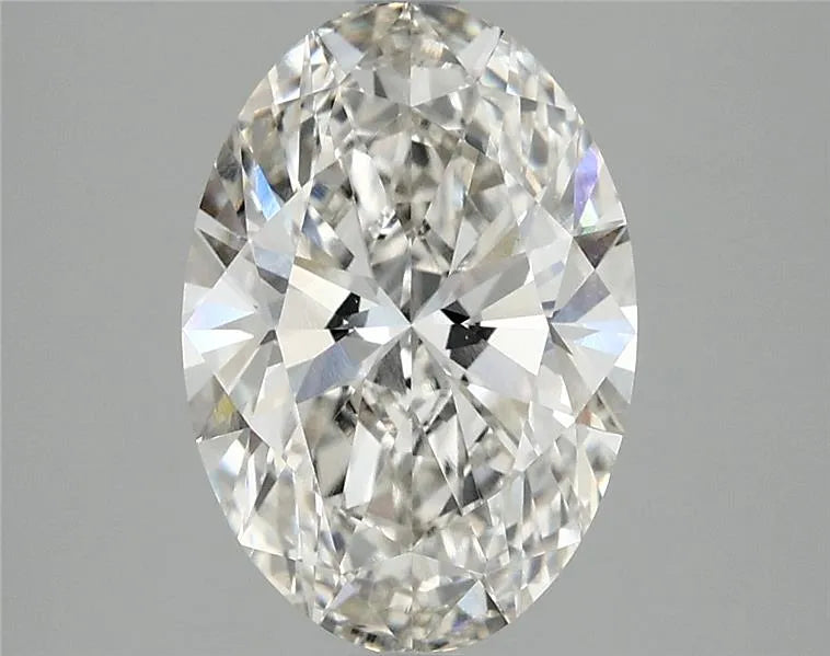 2.98ct Oval Lab Grown Diamond (Colour H, Clarity VVS2, IGI Certified)