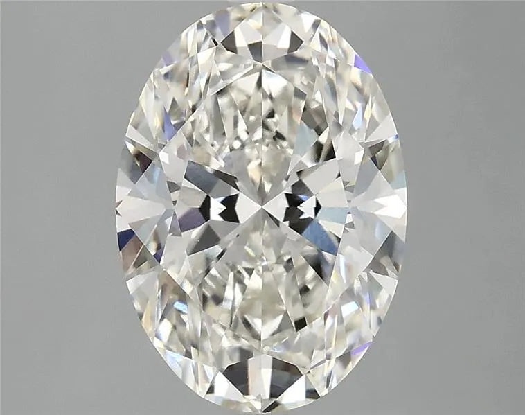 2.98ct Oval Lab Grown Diamond (Colour H, Clarity VVS2, IGI Certified)