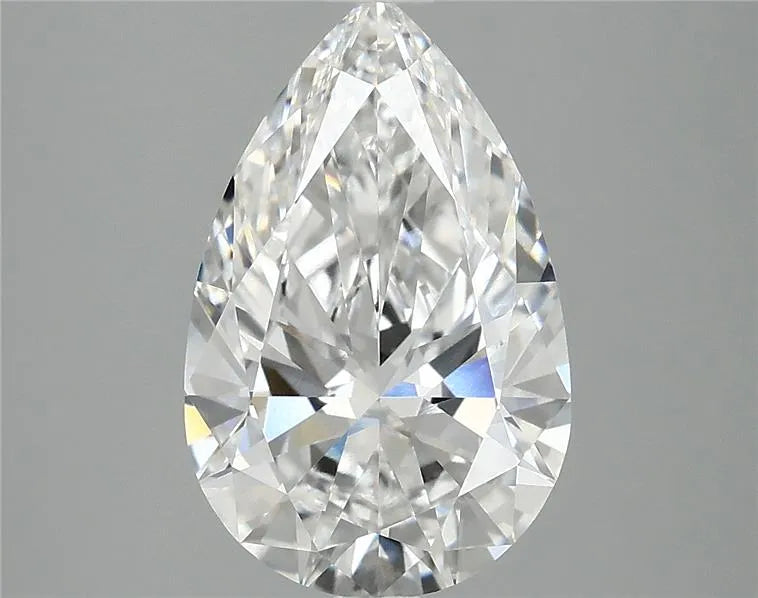 2.98ct Pear Lab Grown Diamond (Colour E, Clarity VVS2, IGI Certified)