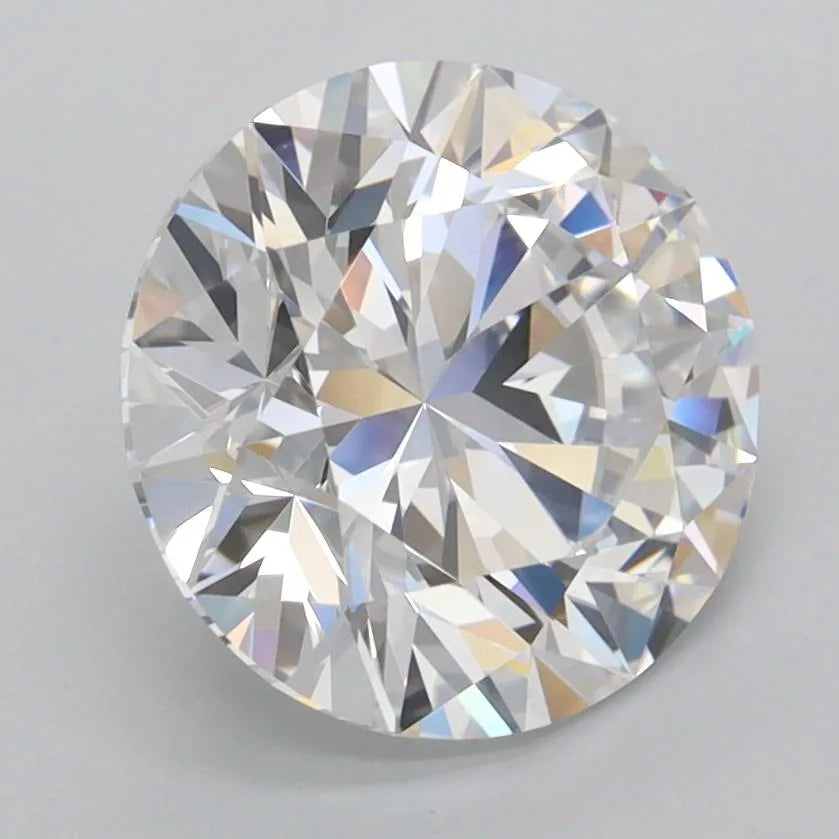 2.98ct Round Lab Grown Diamond (Colour D, Clarity FL, Cut EX, IGI Certified)