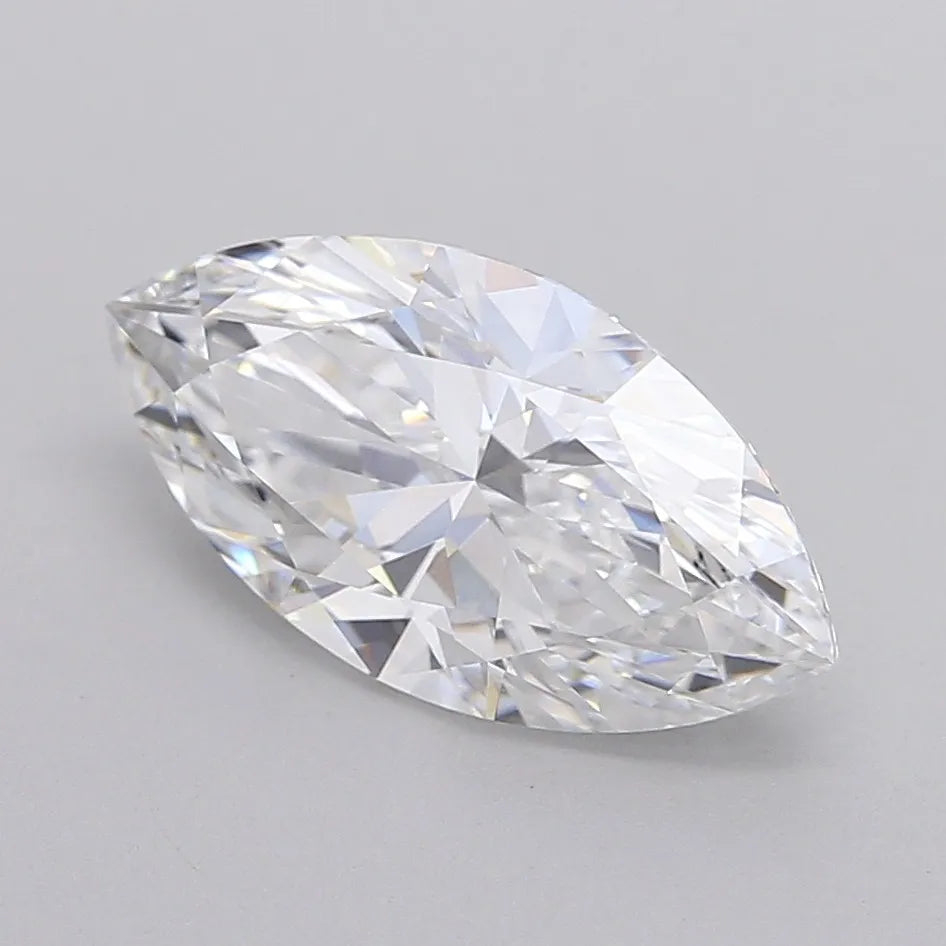 2.99ct Marquise Lab Grown Diamond (Colour D, Clarity VS1, IGI Certified)