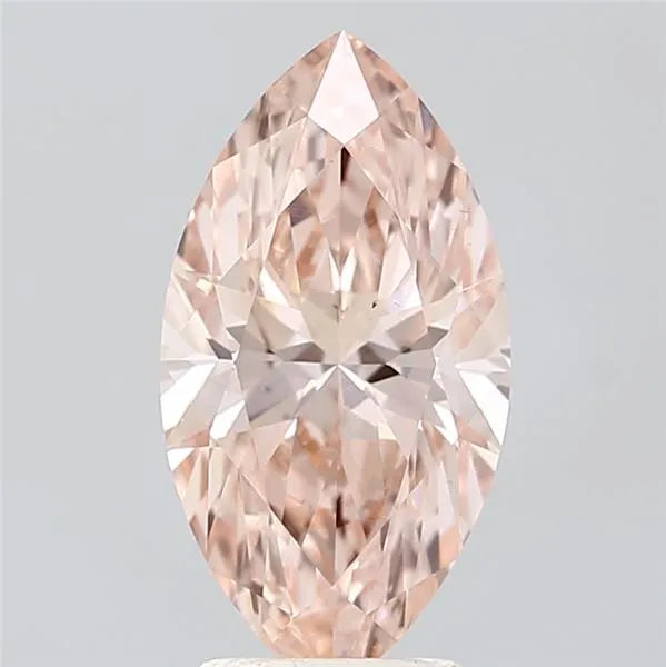 2.99ct Marquise Lab Grown Diamond (Colour Fancy Vivid Pink, Clarity VS1, IGI Certified)