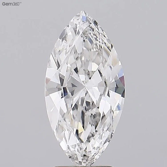 2.99ct Marquise Lab Grown Diamond (Colour G, Clarity VS2, IGI Certified)