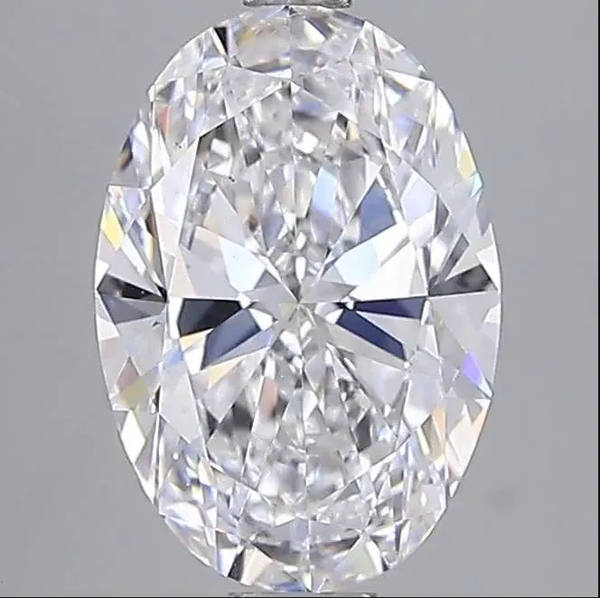 2.99ct Oval Lab Grown Diamond (Colour D, Clarity VS1, IGI Certified)