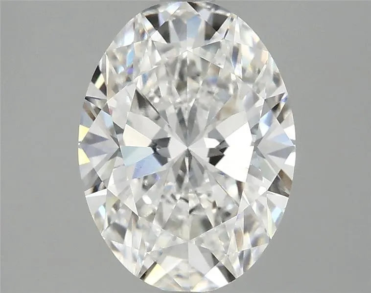 2.99ct Oval Lab Grown Diamond (Colour F, Clarity VS1, IGI Certified)