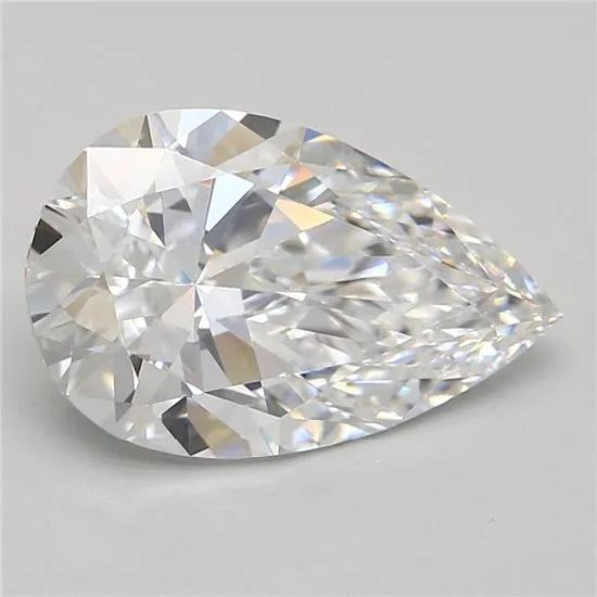2.99ct Pear Lab Grown Diamond (Colour D, Clarity IF, GIA Certified)