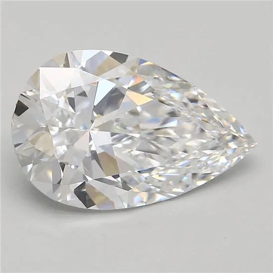 2.99ct Pear Lab Grown Diamond (Colour D, Clarity IF, GIA Certified)