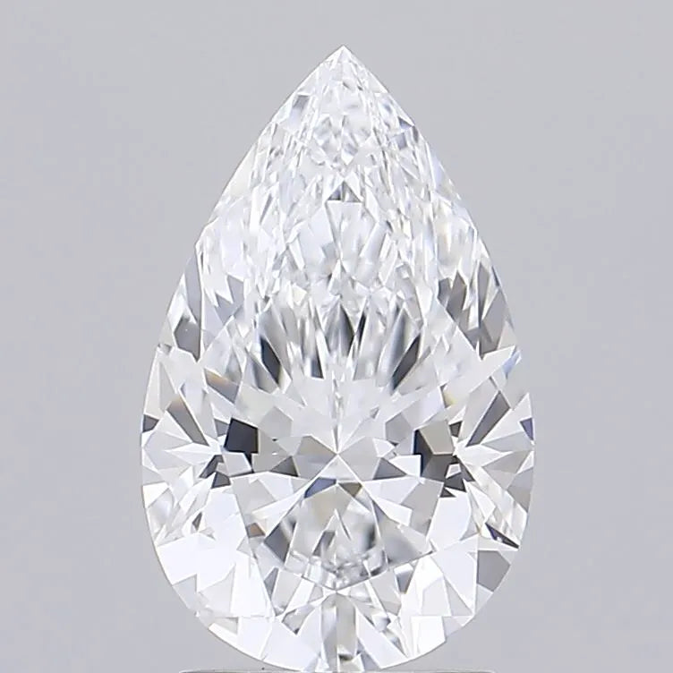 2.99ct Pear Lab Grown Diamond (Colour D, Clarity IF, IGI Certified)