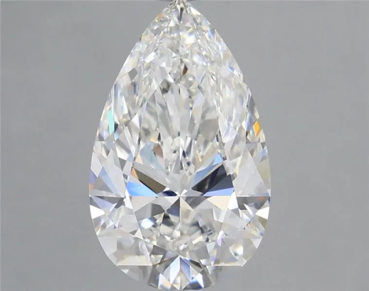 2.99ct Pear Lab Grown Diamond (Colour F, Clarity IF, IGI Certified)